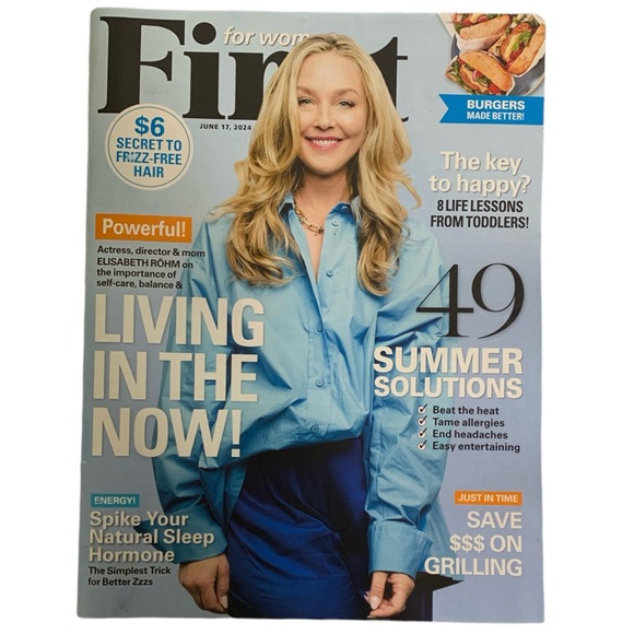 Lot Of 3 First For Women Magazines Mixed Dates - Picture 3 of 13